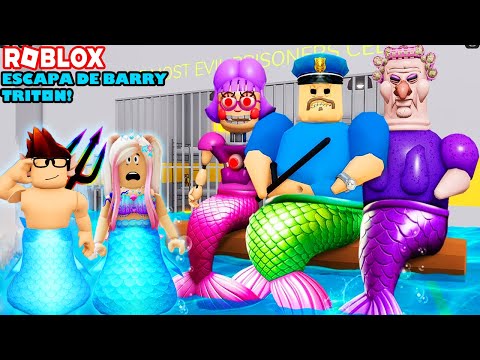 Sam Y Gutti Sirenos Escapan De La Prision De Barry Acuatico Triton! 😮🧜‍♀️🧜‍♂️
