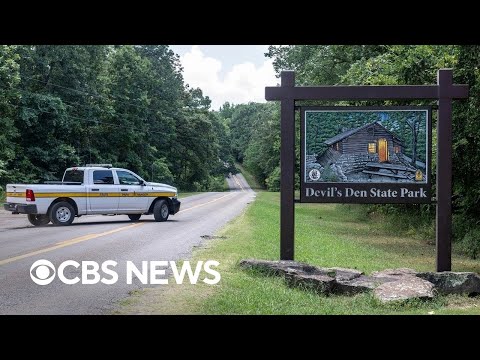 YouTube video thumbnail: Arkansas Officials Reveal New Details About Devil's Den Murders of Husband and Wife