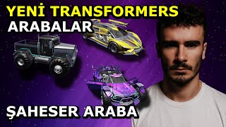 YENİ ŞAHESER TRANSFORMERS ARABALAR GELDİ 😱 İSTEDİĞİMİZ ARABAYI ALDIK