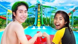เซอรไพรส์ น้องฟ้าใส เล่นสวนน้ำกับเพื่อนใหม่ครั้งแรก!! (SPD ผู้ให้ No.1)