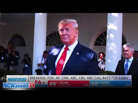Trump releases statement after Biden projected as winner