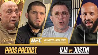 MMA Experts "GO CRAZY" Over Ilia Topuria vs Justin Gaethje Fight Picks | UFC WHITE HOUSE