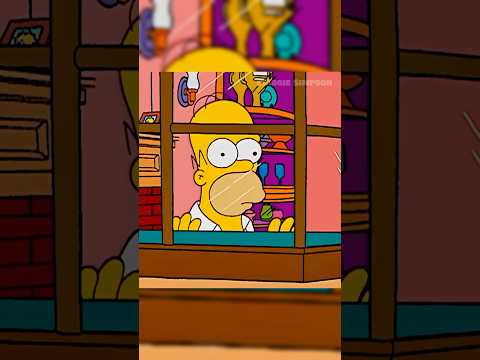 Bart se fue de su casa😱 #shorts #simpsons