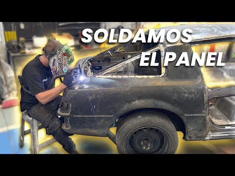 YA SOLDAMOS EL GUARDABARROS DE LA MAZDA!!!