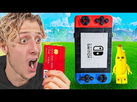 J'ACHÈTE TOUT ce que tu CONSTRUIS sur FORTNITE LEGO !