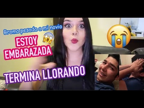 ESTOY EMBARAZADA BROMA A MI NOVIO  (INCREIBLE SU REACCION)