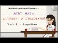 Negative Logarithms and pH Calculations
