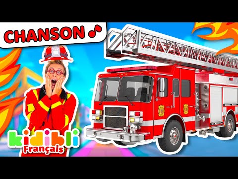 Au feu les Pompiers ! | Chanson Camion de Pompiers pour Enfants | Kidibli