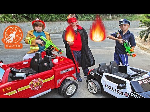 Little Heroes Super Episode - The Heroes, The Fire Engine and The Return of The Spark
