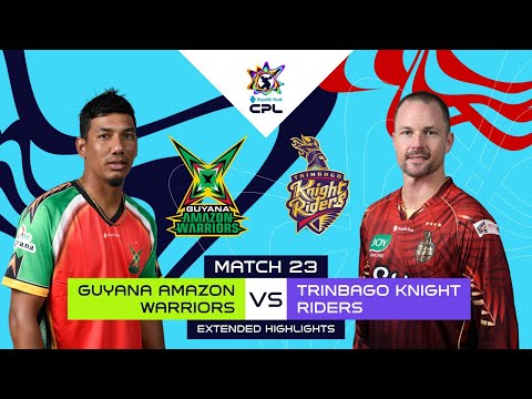 Extended Match Highlights | Guyana Amazon Warriors vs Trinbago Knight Riders  | CPL 2025