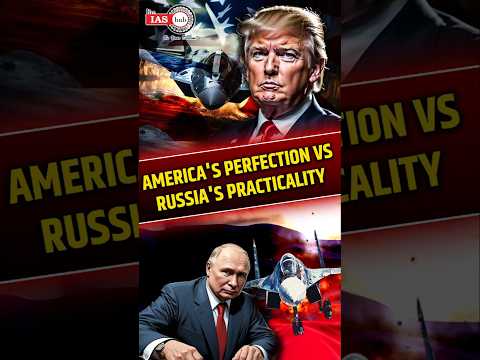 America's Perfection Vs Russia's Practicality #Su57 #f35 #usa #russia #shorts #theiashub