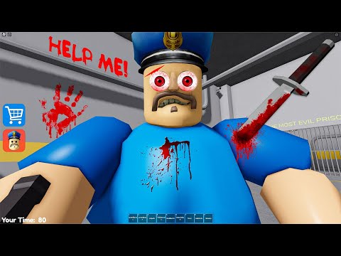 MAD BARRY UPDATE! BARRY'S PRISON RUN! (#Obby) #Roblox