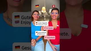 German VS Swiss German - Very important words compared 😲