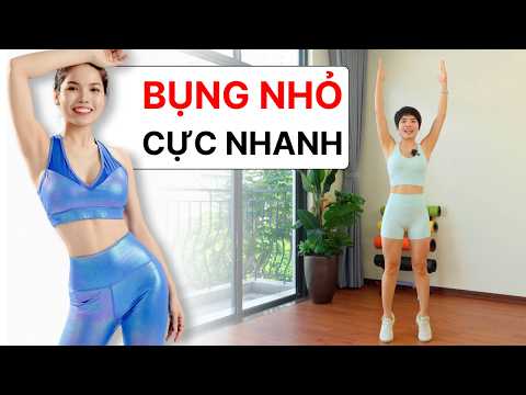 15 phút Giảm Mỡ Bụng tại nhà (Giảm 5cm Vòng Eo sau 2 tuần) | Hoàng Uyên Yoga