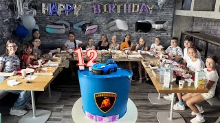 12 ani | Ziua mea de nastere cu prieteni si verisori! 🥰