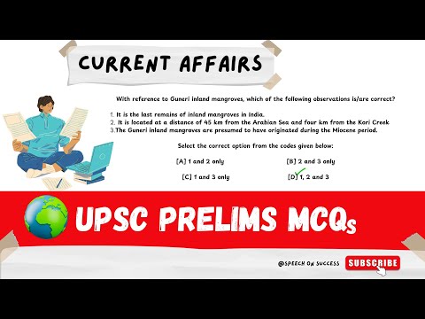 Current Affairs | Upsc Prelims | Important MCQs | Speech on success