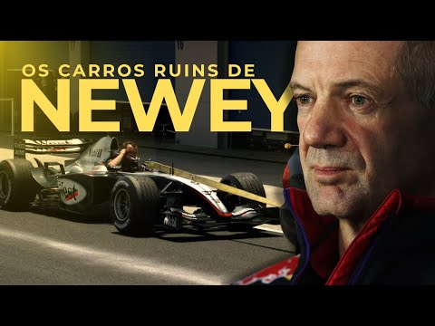 5 Vezes que Adrian Newey Errou na Fórmula 1