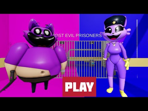 CATNAP THE KILLER BARRY'S PRISON RUN! #roblox #scaryobby