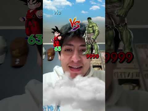 Filtro para hacer Goku y derrotar a Hulk 😅😂 #shorts ￼