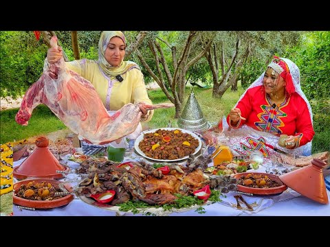 ميدوزش العيد بلا عراضة بولفاف دوارة التقلية حولي خروف ملكي مشوي فرن فتي زبدة طاجين لحم مدغمر المشاوي