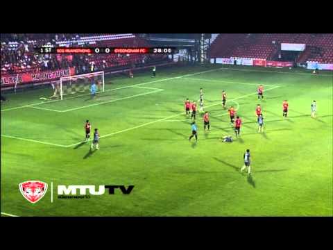 SCG MuangThong United crazy free kick from Mario Gjurovski - Thailand