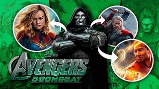 Vingadores Doomsday: TÁ MALUCO! Doutor Destino VS Thor, Shang Chi e Capitã Marvel