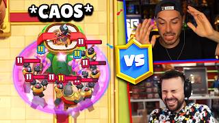 CICCIO vs GRAX... nella CAOS MODE di CLASH ROYALE!