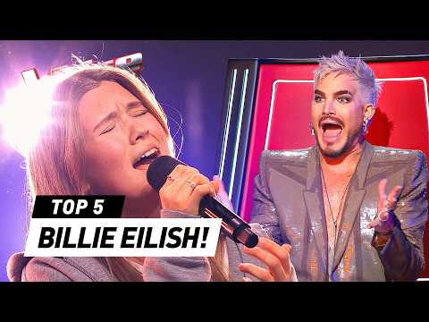 The Best BILLIE EILISH Covers on The Voice