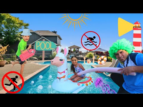 🛟 Pelajaran Penting Heidi untuk Anak-anak | Aturan Keselamatan di Kolam Renang & Lainnya!