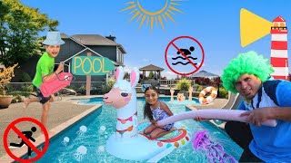🛟 Pelajaran Penting Heidi untuk Anak-anak | Aturan Keselamatan di Kolam Renang & Lainnya!