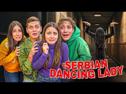 DANI E ROBBI vedono la DONNA DANCING SERBIAN LADY che BALLA in CASA LORO! *PAURA*