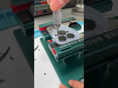 Fully Remove Back Glass of iPhone 13 Pro #howtofixitonline #iphonerepairing #iphoneglass #backglass