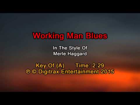 Merle Haggard – Working Man Blues (Backing Track)