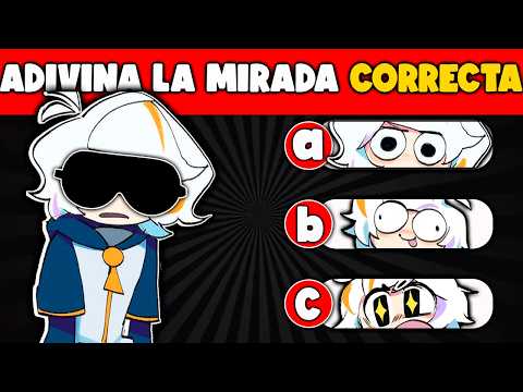 ¡Desafío Épico! Adivina La Mirada Correcta de los Youtubers 👀