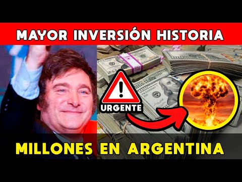 MAYOR INVERSIÓN GOBIERNO MILEI 🚨 ENTRAN MILLONES EN ARGENTINA: MASTERCLASS RIGI