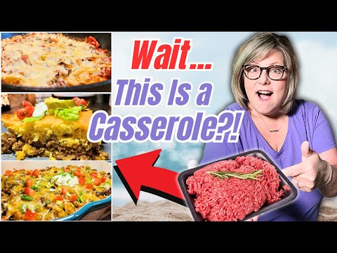 3 Ground Beef Casseroles That are Perfect for Summer (Or ANYTIME!)