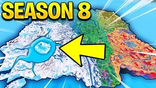 Fortnite Map Changes Season 1 8 - fortnite map videos infinitube