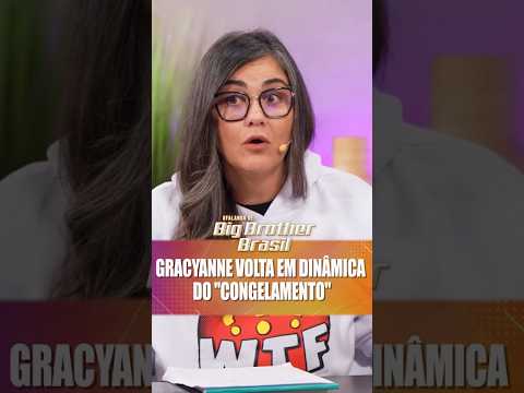 Gracyanne volta em dinâmica do "congelamento"