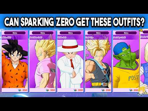 Can Sparking Zero Get These Costume Outfits From DB Gekishin Squadra?