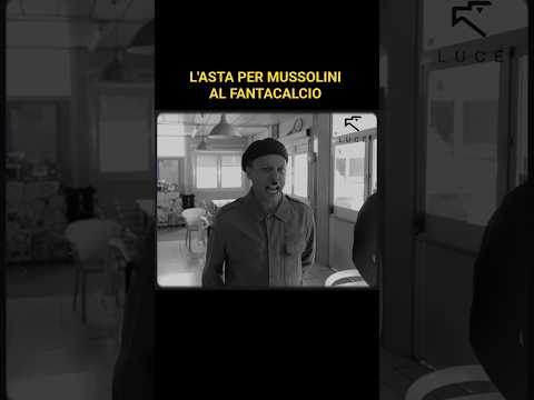 L'ASTA PER MUSSOLINI AL FANTACALCIO - Parodia