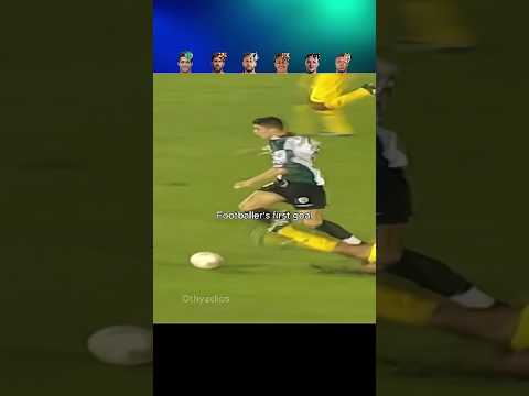 Footballer's first goal.                                                   #football #edit