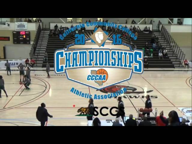 2016 CCCAA Women's Basketball State Championship - Mt. San Antonio vs East Los Angeles