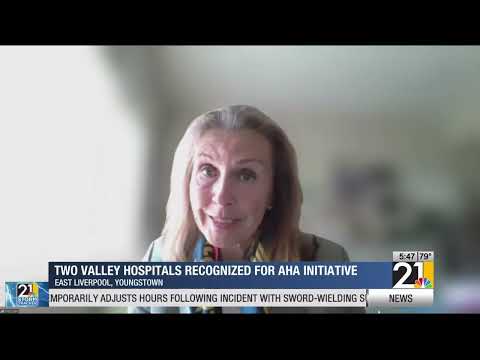 YouTube video thumbnail: Two Valley Hospitals Recognized for AHA Initiative