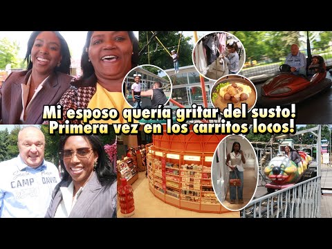 MI ESPOSO QUERÍA GRITAR🤯 PRIMERA VEZ EN LOS CARRITOS LOCOS😫 DÍA DISFRUTANDO EN EL PARQUE 13 Jun 2025