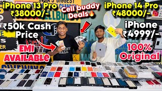 Biggest iPhone Sale Ever🔥| Cheapest iPhone Market | Second Hand Mobile | iPhone 15 Pro iPhone 16 