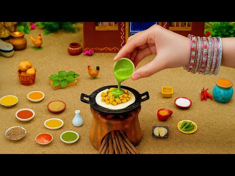 Spicy Miniature Chicken Kathi Roll Recipe 🌶🍗 Chicken Wrap with Silky Green Chutney