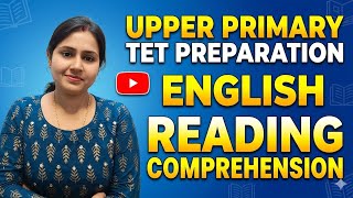 TET primary, upper primary english//comprehension reading
