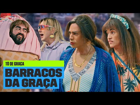 Confira os MELHORES BARRACOS da Graça da 7ª TEMPORADA | Tô De Graça | Temporada 7 | Multishow
