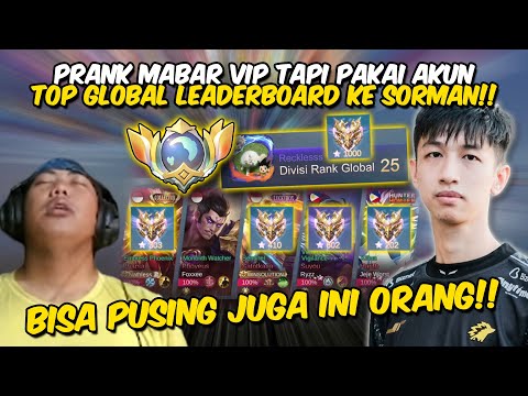 MABAR VIP TAPI PAKE ID GLOBAL LEADERBOARD AWAL SEASON KE SORMAN, LAWAN EX IMO 500++