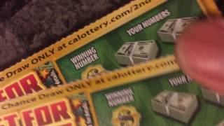LUCKY FOR LIFE winners reveal!!! Ca lottery scratcher!!